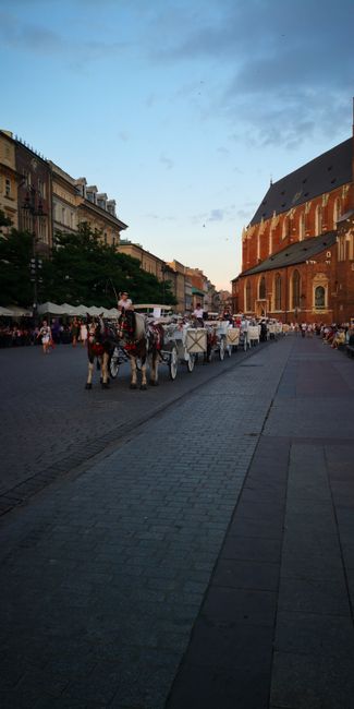 Fiakker in Kraków 