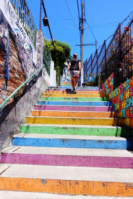 Streetart & Straßenhunde - Santiago de Chile & Valparaíso