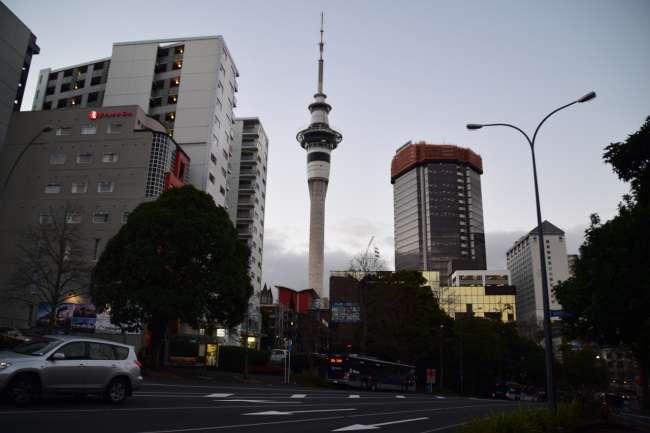 Zwischenstopp in Auckland