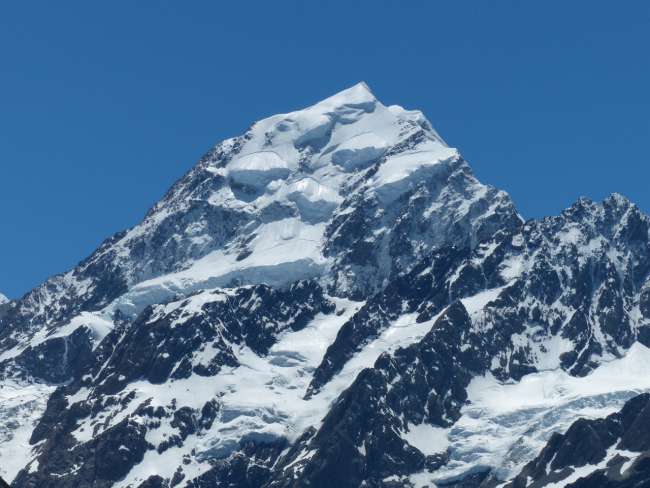 Mount Cook - der höchste Berg Neuseelands