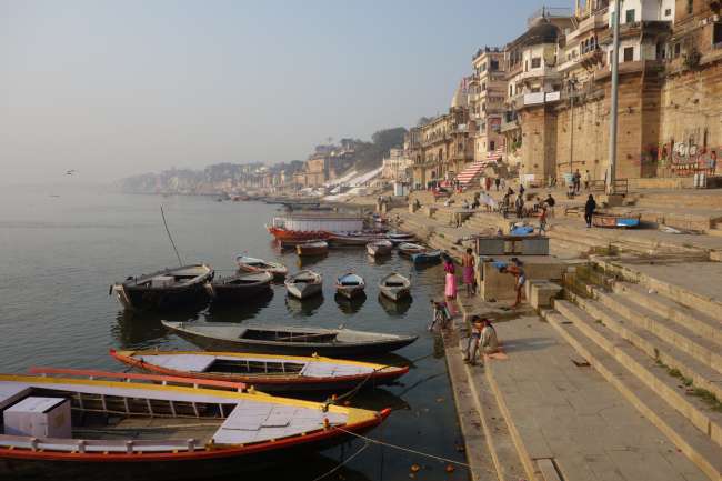 Die Ghats von Varanasi