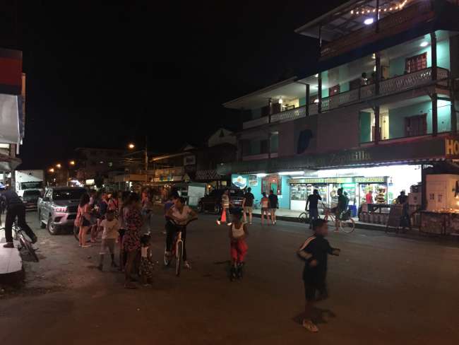 Bocas Town by Night