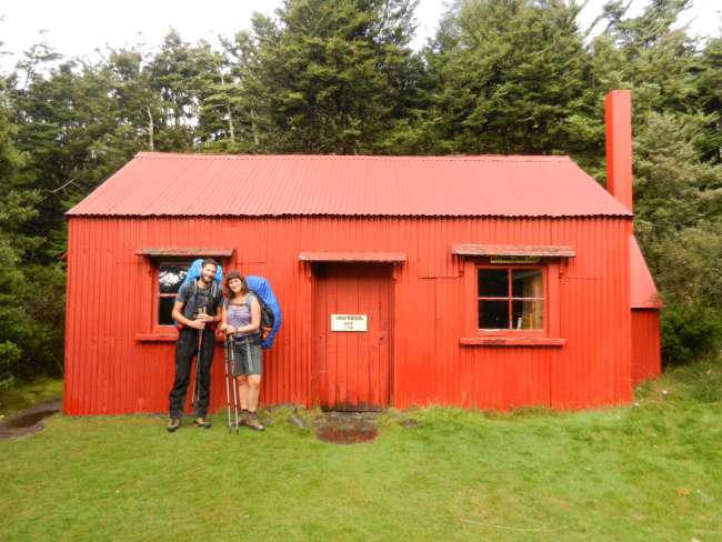 Tongariro NP old waihohonu hut