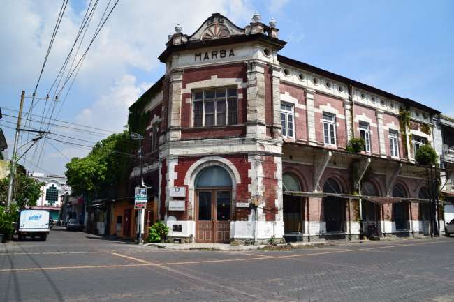 Kolonialviertel in Semarang